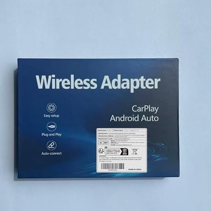 Tadcov Mini Wireless Carplay for iPhone and Apple, Automatic Connection, Convert Wiring to Wireless, Plug & Play, Wireless USB Car Play Dongle for Apple Car (iOS 10+, 2015+), 1Pcs