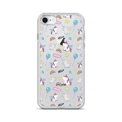 Stylish Printed Silicone iPhone Case
