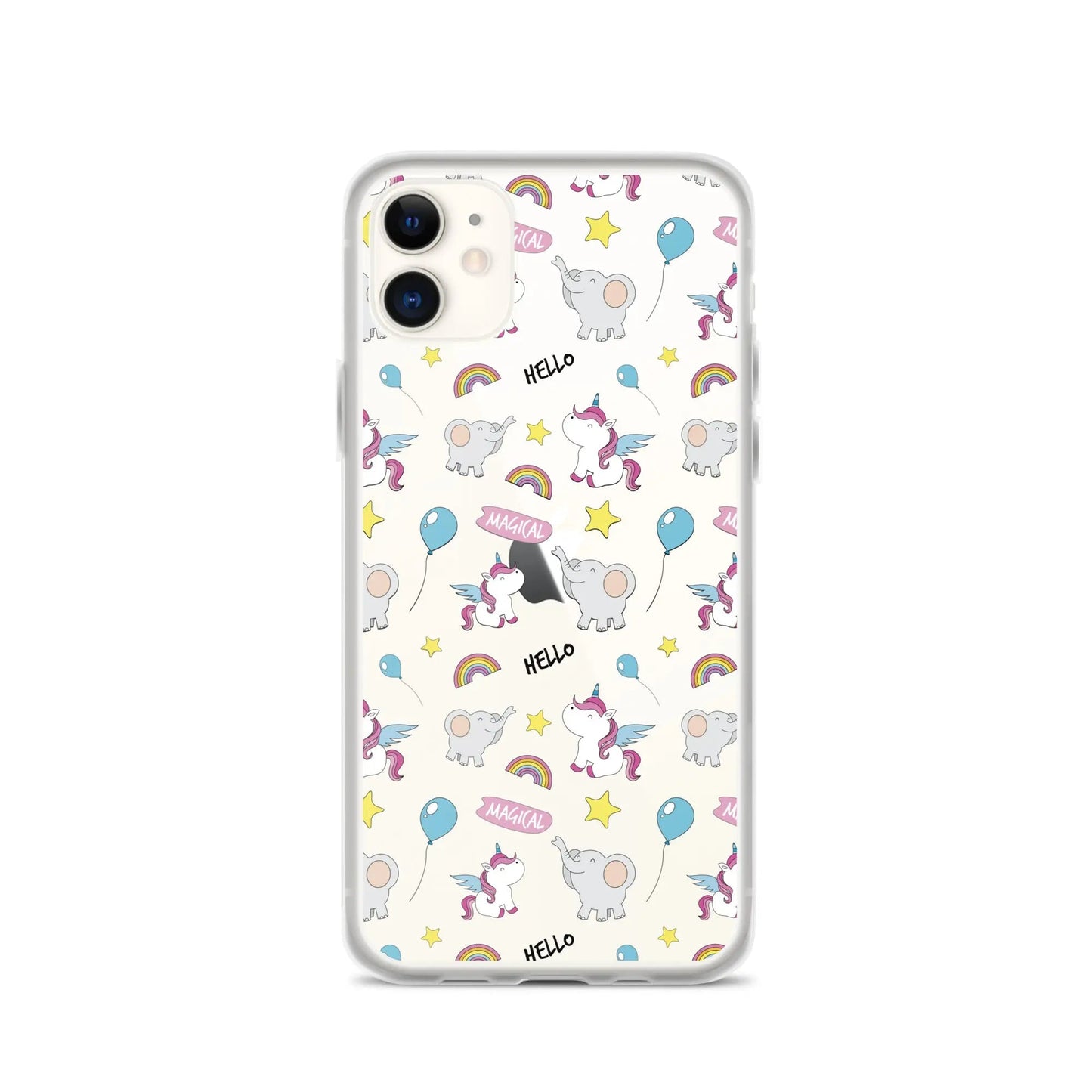 Stylish Printed Silicone iPhone Case