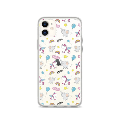 Stylish Printed Silicone iPhone Case