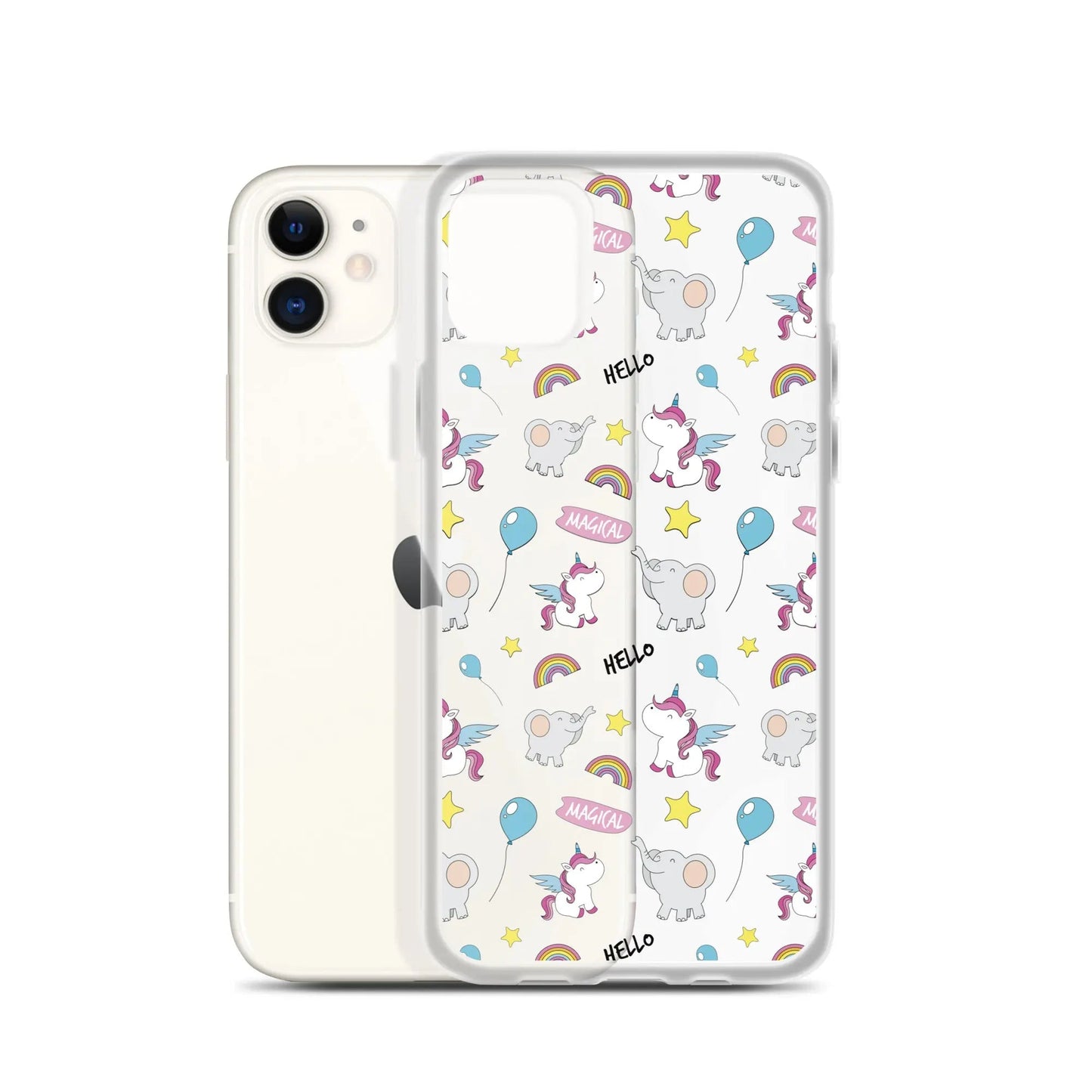 Stylish Printed Silicone iPhone Case