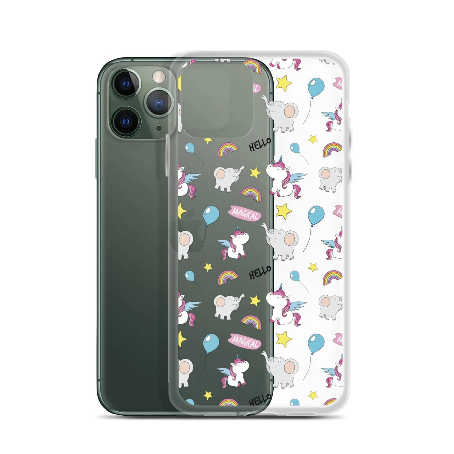 Stylish Printed Silicone iPhone Case